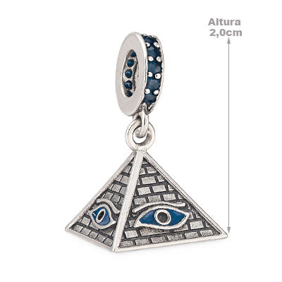 Berloque de Prata Pirâmide - 66246