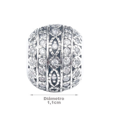 Berloque de Prata Olho Grego - 66314