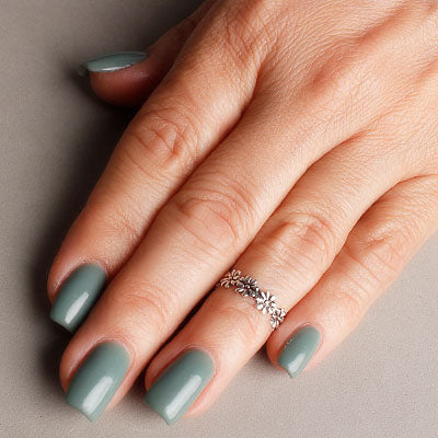 Anel de Prata Dedo de Pé/Falange - 55029