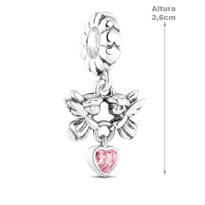 Berloque de Prata Anjo - 66236
