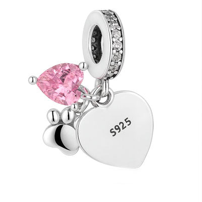 Berloque de Prata Coração - 66252