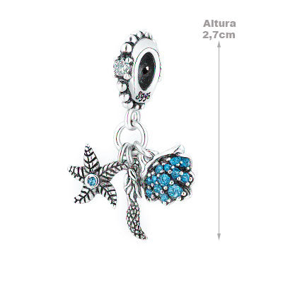 Berloque de Prata Mar - 66260