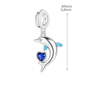 Berloque de Prata Golfinho - 66280