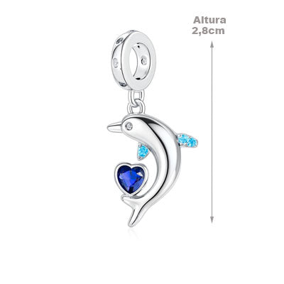 Berloque de Prata Golfinho - 66280