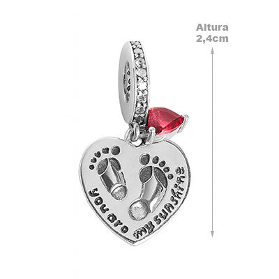 Berloque de Prata Bebê - 66285