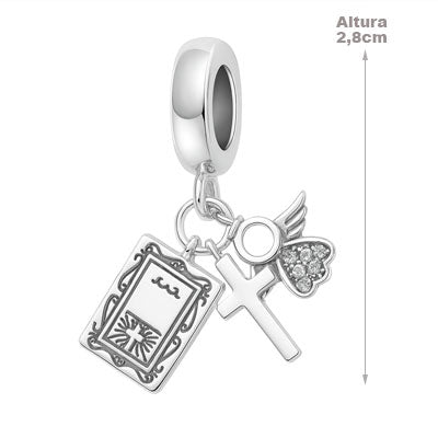 Berloque de Prata Anjo - 66287