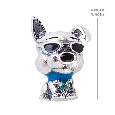 Berloque de Prata Cachorro - 66290