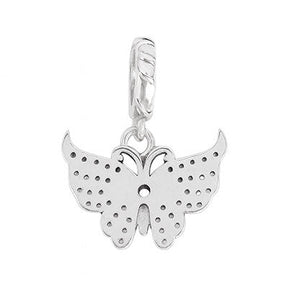 Berloque de Prata com Borboleta - 66291