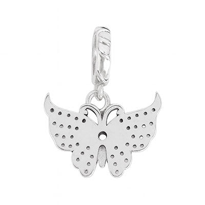 Berloque de Prata com Borboleta - 66291