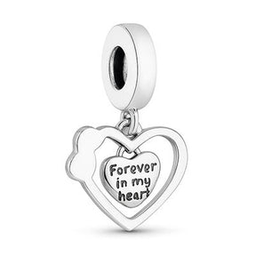 Berloque de Prata Coração - 66292