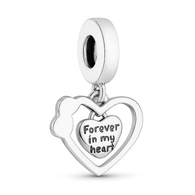 Berloque de Prata Coração - 66292