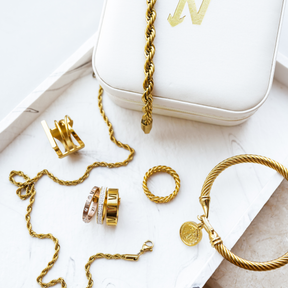 Pulseira de Corda Banhado a Ouro 18K