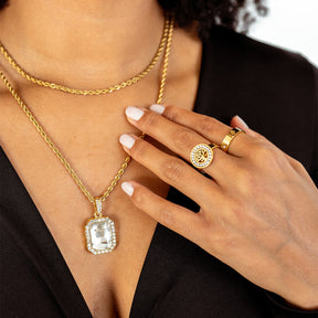 Colar Aureve Banhado a Ouro 18K