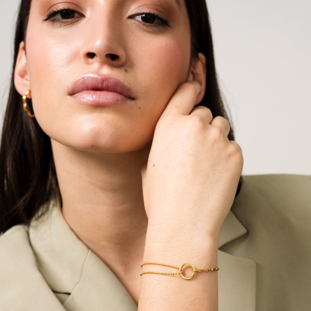 Pulseira Bali Banhada a Ouro 18K