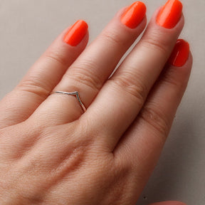 Anel de Prata Liso - 50411