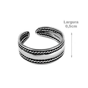 Anel de Prata Dedo de Pé/Falange - 53939