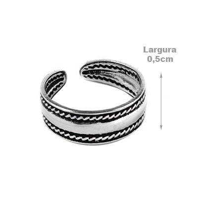 Anel de Prata Dedo de Pé/Falange - 53939