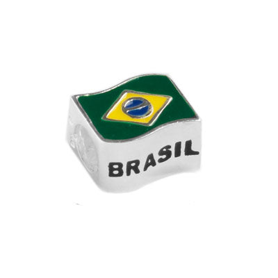 Berloque de Prata Brasil - 54168