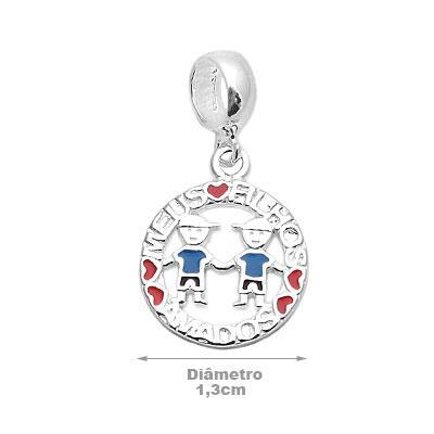 Berloque de Prata Filhos - 39371