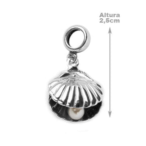 Berloque de Prata Concha - 51903